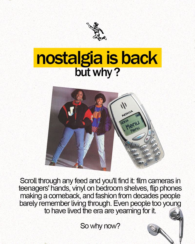 Nostalgia is back, but why?